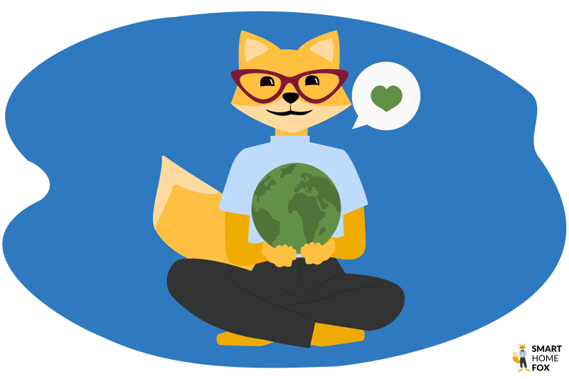 Man sieht den Smart Home Fuchs